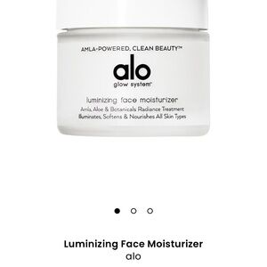 alo luminizing face moisturizer